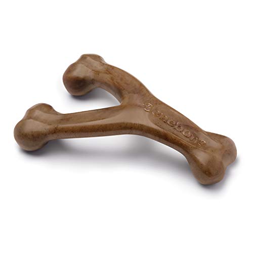 Benebone Wishbone Durable Dog Chew Toy for Aggressive Chewers, Made in USA, Small,...