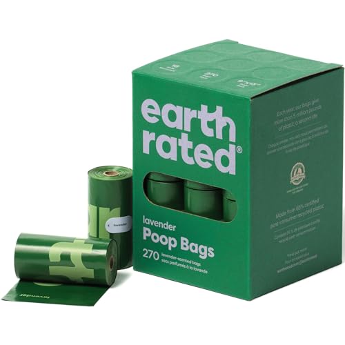 Earth Rated Dog Poop Bags, Guaranteed Leak Proof and Extra Thick Waste Bag Refill...