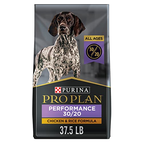 Purina Pro Plan High Calorie, High Protein Dry Dog Food, 30/20 Chicken & Rice Formula...