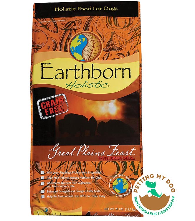 earthborn holistic great plains feast best Dog food for Pitbull puppies to gain weight