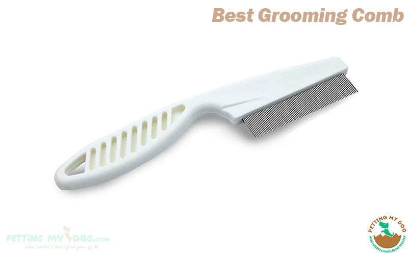 Best Fur Detangling Stainless Steel Comb for Short Haired Dogs