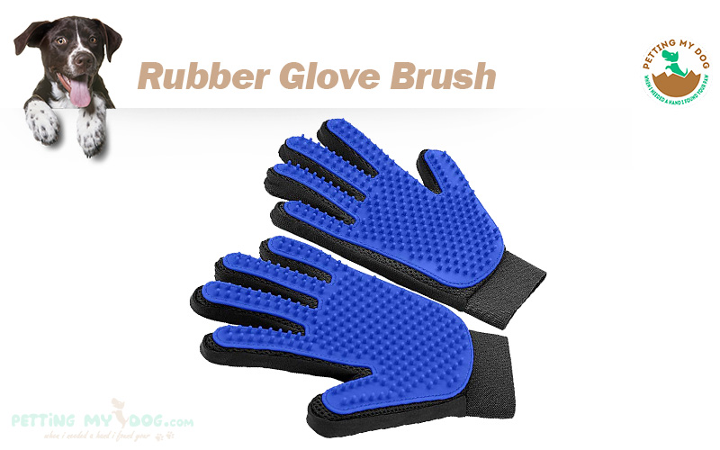 best rubber glove grooming mitt brush for dogs