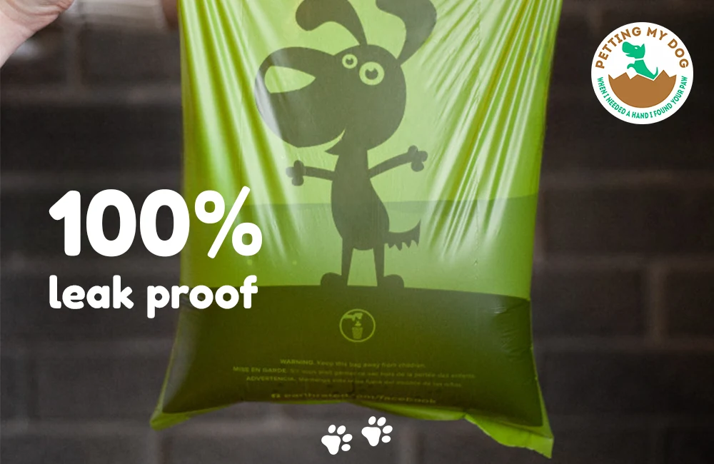 100% leak proof tear proof poop bags from Earth Rated